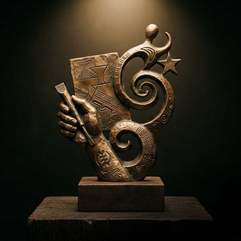 The Grand Prestigious Prize for Graphic Relief Engraving – Biennale of Contemporary African Art.