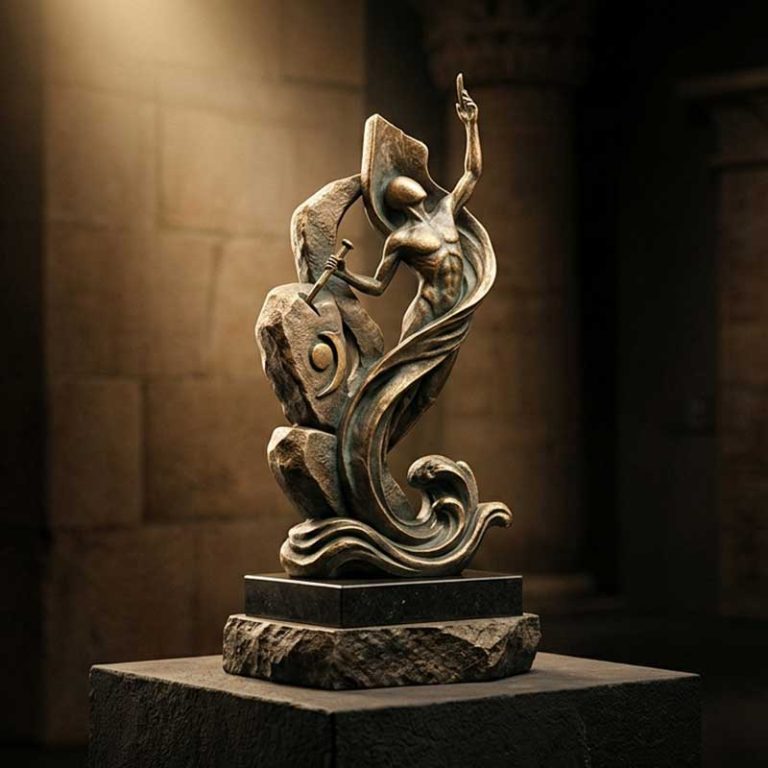 The State Incentive Award in Fine Arts (Sculpture Category) – Egyptian Ministry of Culture.