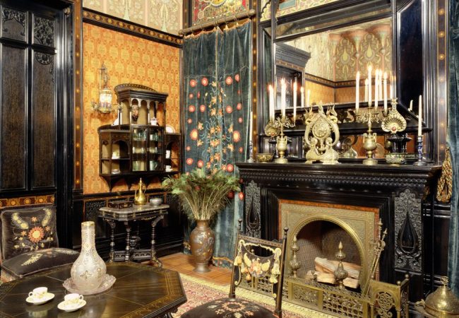Moorish_Smoking_Room-صالون تدخين أوروبي بطراز موريسكي